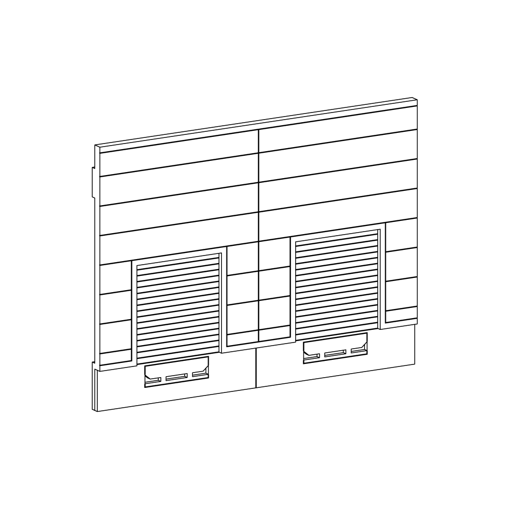 Twin Dock Panels