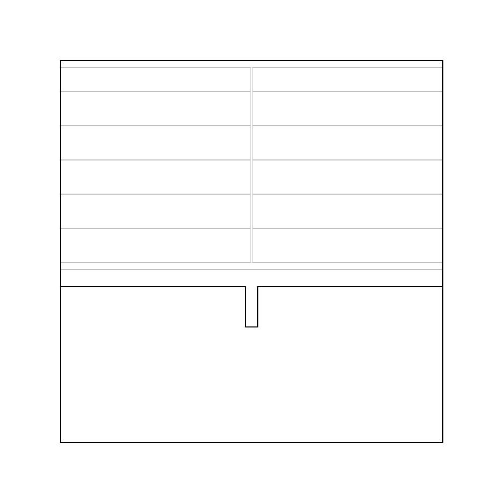 Transition Wall Sections