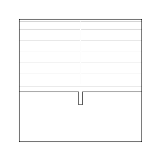 Transition Wall Sections