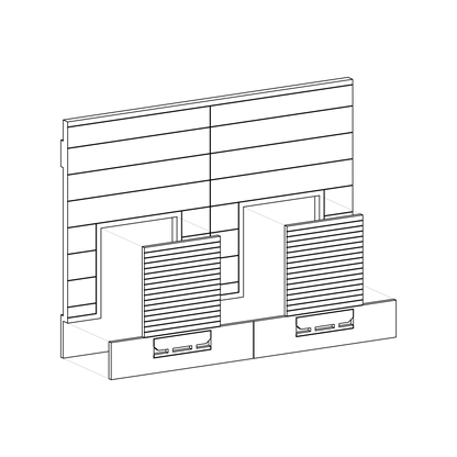 Twin Dock Panels
