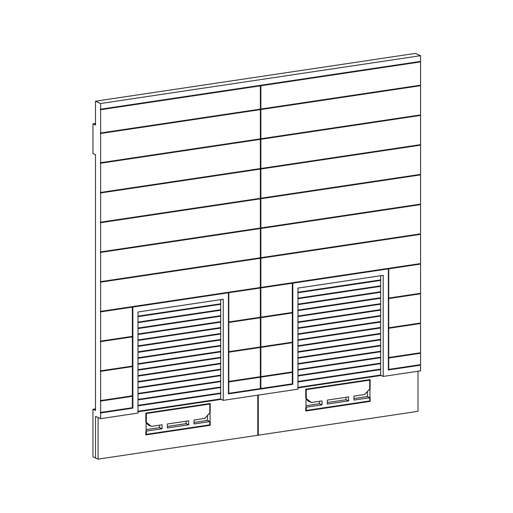 Twin Dock Panels